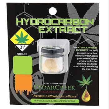 Cedar Creek: Ext - Sugar - Chem Dawg 1g